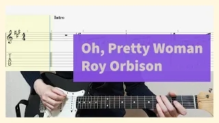 Roy Orbison - Oh, Pretty Woman Guitar Cover with Tab