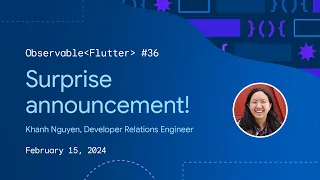 Observable Flutter #36: Google AI Dart SDK!