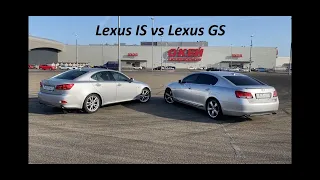 Lexus IS vs Lexus GS