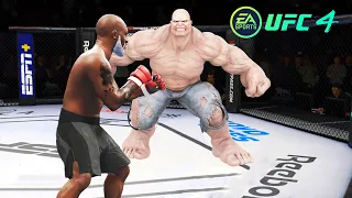 UFC4 Mike Tyson vs Hulk albino EA Sports UFC 4 - Epic Fight