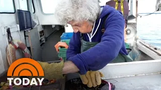 Maine’s 102-Year-Old ‘Lobster Lady’ Shows No Sign Of Slowing Down