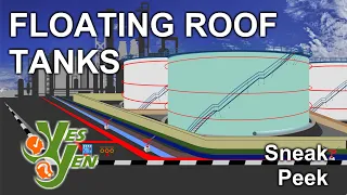 Floating Roof Tank Working Animation - Sneak Peek