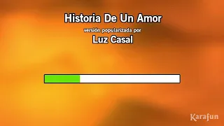 Luz Casal “Historia de un amor” karaoke sin guía