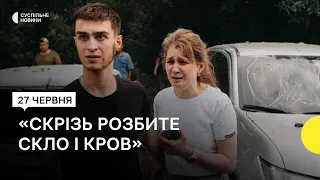 Розбір завалів у Краматорську, після влучання ракети у центр міста