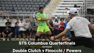 2022 STS Columbus Major | Quarterfinals | Finocchi / Powers vs Double Clutch | Roundnet (Condensed*)