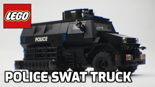 LEGO Police Swat Truck MRAP Custom Moc