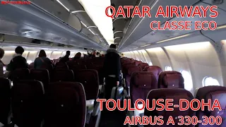 QATAR AIRWAYS     TOULOUSE DOHA     CLASSE ECO