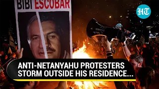 'Bibi-Stop Killing': Angry Israelis March Outside Netanyahu Residence Amid Gaza War | Watch