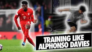 TRAINING LIKE ALPHONSO DAVIES |FITNESS| |SPEED TRAINING| |STRENGTH TRAINING|