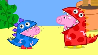 Peppa Pig's Big Enormous Dinosaur Party 🐷 🦖 Playtime With Peppa