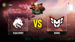 Dota2 - Team Spirit vs Heroic - Game 1 - ESL One Birmingham 2024 - Group B