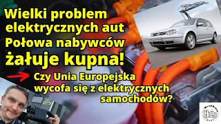 Wielki problem samochodów elektrycznych. Połowa nabywców żałuje ich zakupu