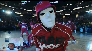 Taz Mico REACTS JABBAWOCKEEZ at the 2022 NBA Finals !🔥