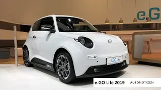 e.GO Life 2019 Elektroauto im Check: Erstkontakt auf dem Genfer Autosalon