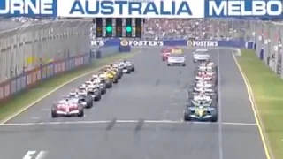 F1 2005 Australian Grand Prix Start