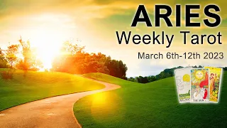 ARIES WEEKLY TAROT READING "A MAJOR LIFE DECISION: SEEING CLEARLY NOW" March 6th to 12th 2023 #tarot