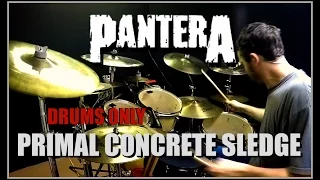 PANTERA - Primal Concrete Sledge - Drums Only