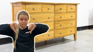 Transforming an UGLY & OUTDATED Pine Dresser