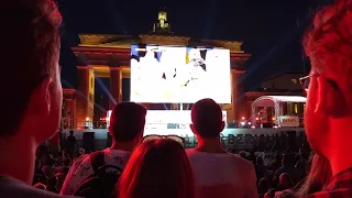 07.07.2018 Berlin. Россия - Хорватия 2:2. Реакция фанзоны