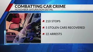 Area police cooperate on recent string of car thefts and break-ins