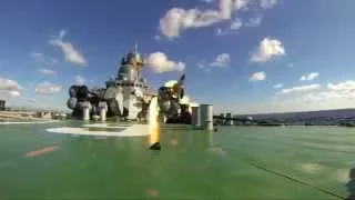 Совместные стрельбы ракетных катеров Черноморского флота и БРК «Бал»