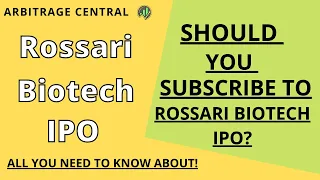 Rossari Biotech IPO Review | Should I invest |