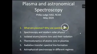 What are plasmas? Why use spectroscopy? 2024 05 03 10 16 GMT 6