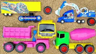 Mencari dan Merakit Mobil Mobilan Truk Molen Besar, Loader, Dump Truk Oleng,Truk Kontainer,Tank Baja