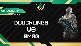 Турнир Warladder #7. bmrg VS duucklings