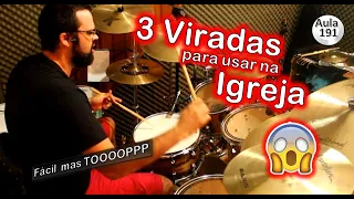 🔥 3 Viradas Simples pra usar na Igreja 🔥 Último vídeo no meu estúdio! 🔥