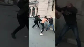 Zagreb Glavni Kolodovor = fight - tučnjava