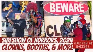 Sideshow of Horrors 2024 - Show - Clowns, Monsters, Cosplay, Crafts & More - Heritage Museum OC