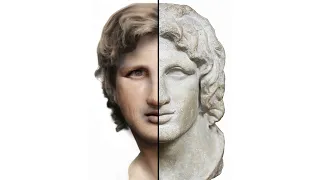 How Alexander the Great Looked in Real Life! [SPEED ART Photoshop] 2021