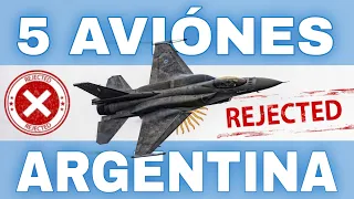 5 AVIÓNES QUE ARGENTINA PODRÍA COMPRAR CON 350 MILLONES USD