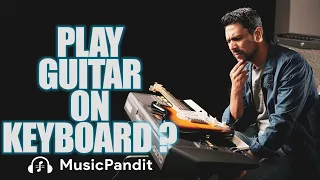 How to Play Guitar Parts on Keyboards | Piano For Beginners | Music Pandit | Lionel D'mello