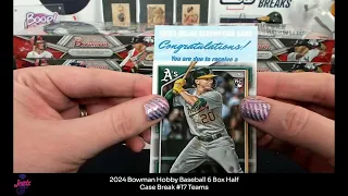 2024 Bowman Hobby Baseball 6 Box Break #17