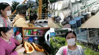 LG ko microwave oven kiniyo/ bhat bhateni super market pokhara/ nepali mom vlog/ sano sansar/