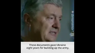 Petro Poroshenko about Minsk accords