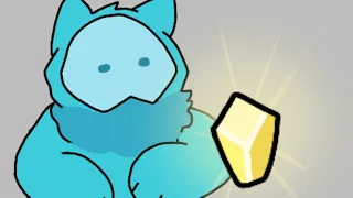 Slime pup eats da strange crystal (Kaiju Paradise Short Animation)