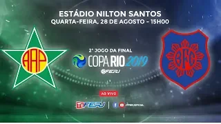 TV FERJ - COPA RIO - FINAL VOLTA - PORTUGUESA x BONSUCESSO - 2019