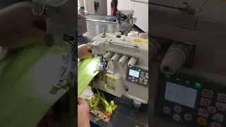 FLAT-BED OVERLOCK SEWING AUTOMATIC TRIMMING EX SERIES WHATSAPP: 008613736527630 E: info@teaki.cn