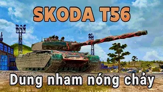 SKODA T56 - Dung nham nóng chảy / World Of Tanks Blitz