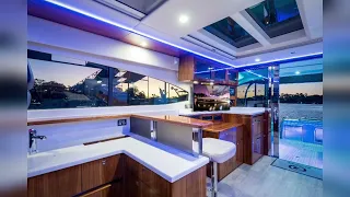 2021 RIVIERA 6000 Platinum by Leigh-Smith Yachts Australia