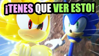 SONIC SE CONVIERTE EN SUPER SAIYAJIN 🤯 *Se desmaya*