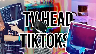 tiktoks made by a half human and half machine (TV HEAD TIKTOK COMP)