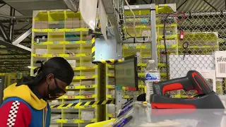 Day in the life of an amazon warehouse stower (inside footage)