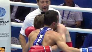 ASANAU /BLR/ vs MAMEDOV /RUS/  BOXING  FINAL/-60kg/  II European Games 2019