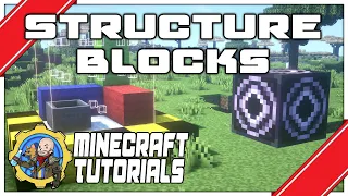 How to use Structure Blocks | Basics | Minecraft Tutorials Java Edition 1.16+