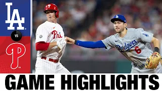 Dodgers vs. Phillies Game Highlights (8/11/21) | MLB Highlights