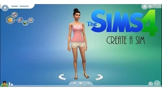 Sim 4 Create a Sim Demo |Meet Audrey|